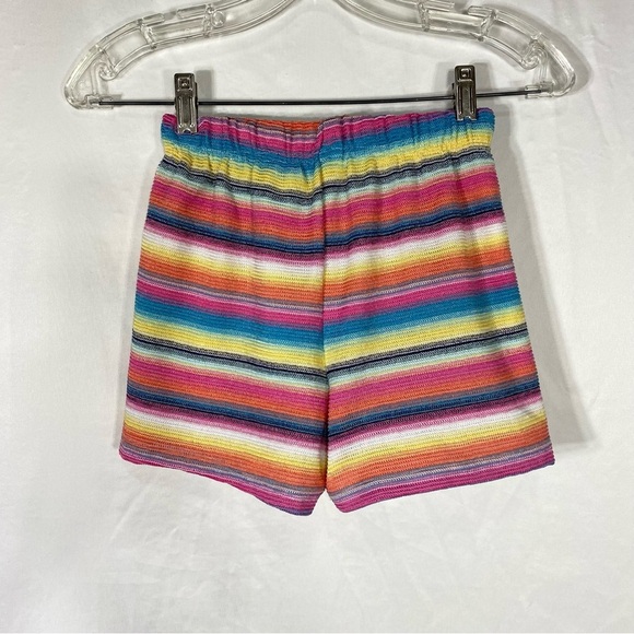 Wonder Nation Multi-Colored Striped Kids Shorts - Picture 4 of 5